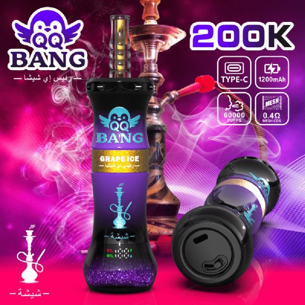 QQ Bang Shisha 200K Puffs Disposable Vape 10 QQ Bang Shisha 200K Puffs Disposable Vape 10