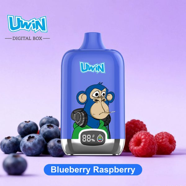 Uwin Digital Box 12000 Puffs Blueberry Raspberry Uwin Digital Box 12000 Puffs Blueberry Raspberry