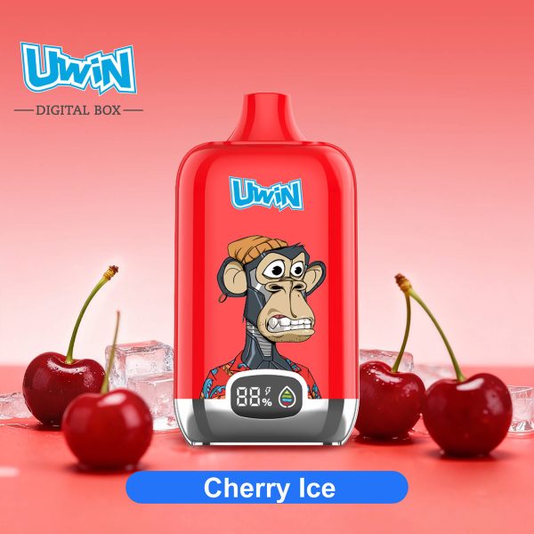 Uwin Digital Box 12000 Puffs Cherry Ice Uwin Digital Box 12000 Puffs Cherry Ice