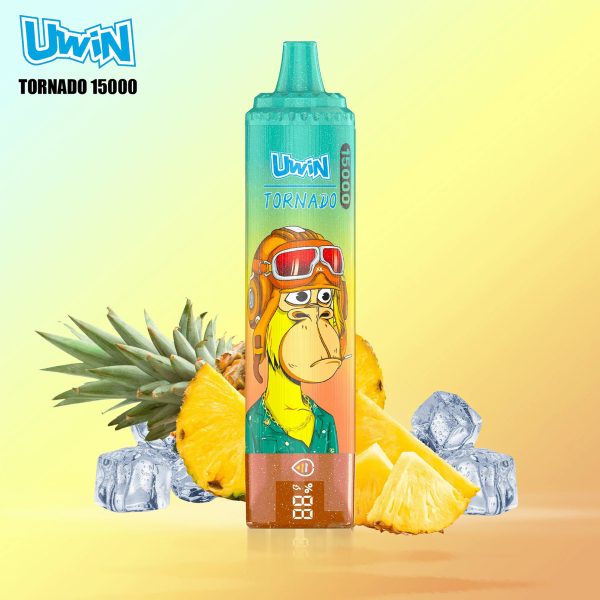 Uwin Tornado 15K Puffs Pineapple Ice Uwin Tornado 15K Puffs Pineapple Ice