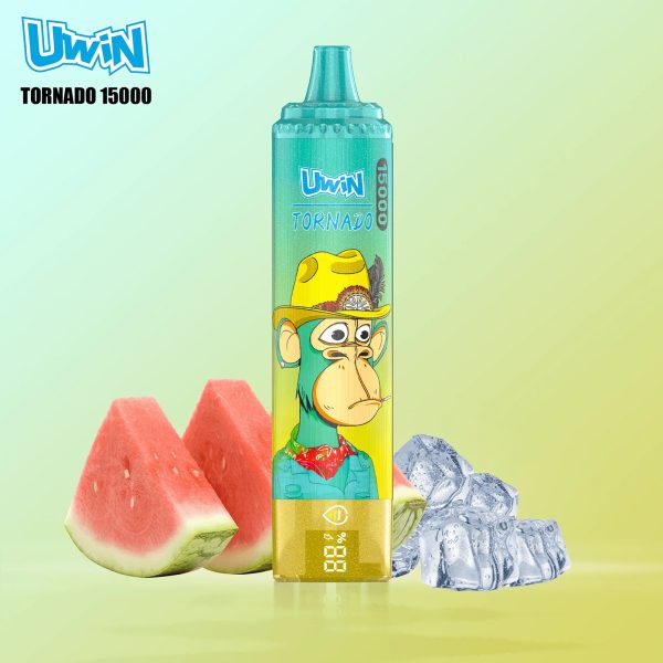 Uwin Tornado 15K Puffs Watermelon Ice Uwin Tornado 15K Puffs Watermelon Ice