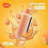 Vozol Gear Hookah 40000 Puffs Melon