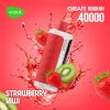 Vozol Gear Hookah 40000 Puffs Strawberry Kiwi