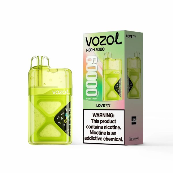 Vozol Neon 60000 Puffs Disposable Vape Love 777