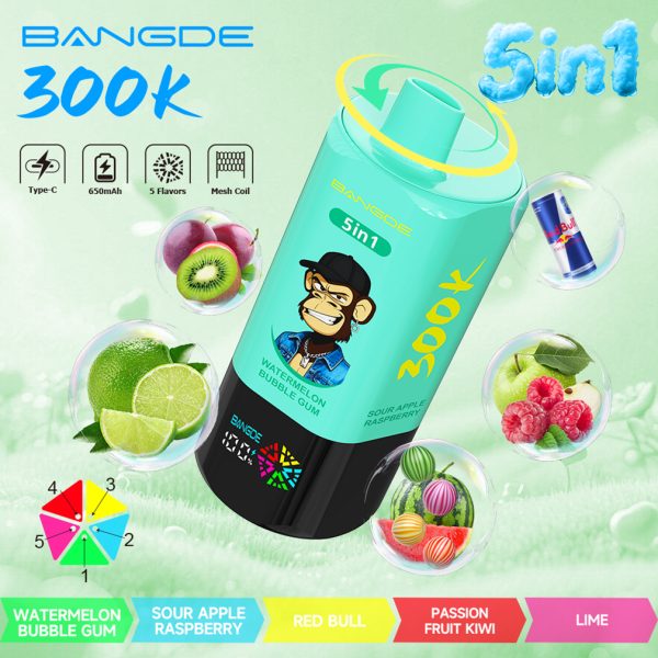 Bang DE 300000 Puffs 5in1 Vape Flavor 05
