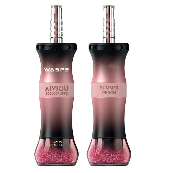WASPE Shisha Hookah 300K Puffs Summer Peach